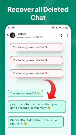 Recover Deleted Messages screenshot