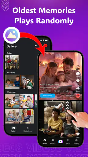 Reels Style HD Video Player screenshot