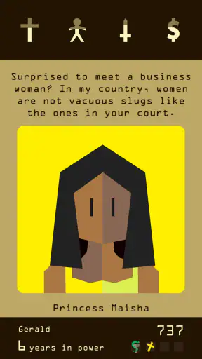 Reigns screenshot