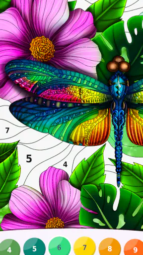 Relax Color - Paint by Number screenshot