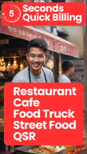Restaurant & Café Billing POS screenshot