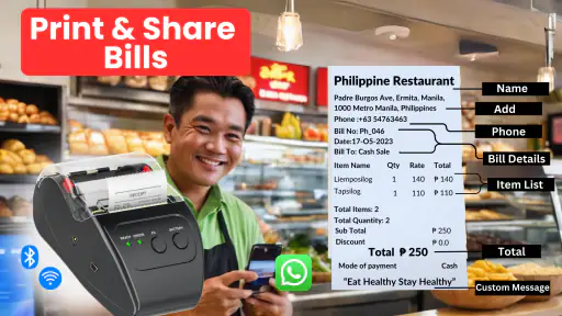 Restaurant & Café Billing POS screenshot