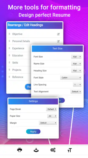 Resume Builder App, CV maker screenshot