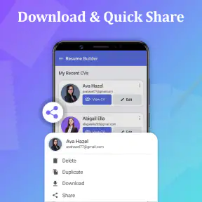 Resume Builder: CV Maker screenshot