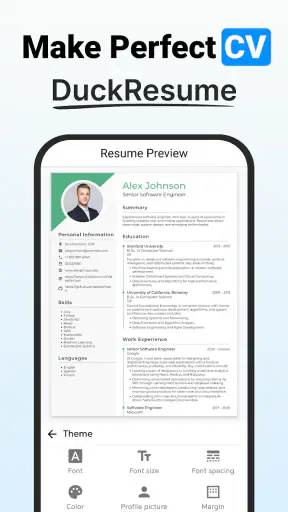Resume Builder - CV Maker App screenshot