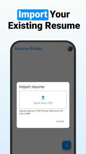 Resume Builder - CV Maker App screenshot