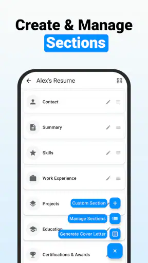 Resume Builder - CV Maker App screenshot