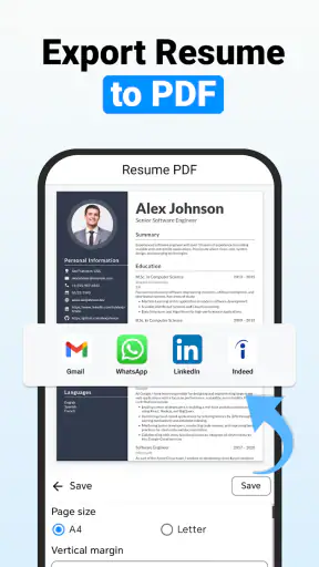 Resume Builder - CV Maker App screenshot