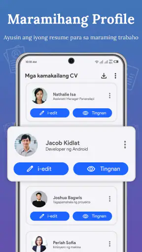 Resume Builder: CV maker PDF screenshot
