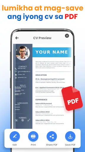 resume tagabuo pdf CV gumagawa screenshot
