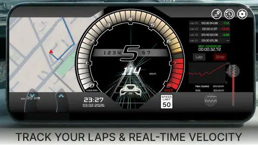 RevDashx GPS Engine Sounds screenshot