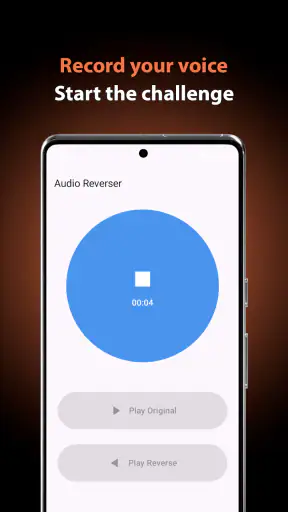 Reverse Audio: Reverse Singing screenshot