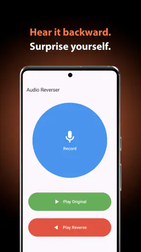 Reverse Audio: Reverse Singing screenshot