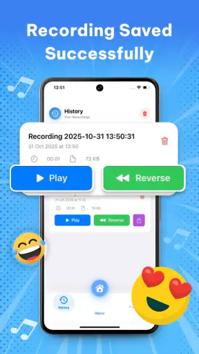 Reverse Song & Voice Challenge screenshot