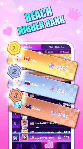Rhythm Tiles: Pop Songs screenshot