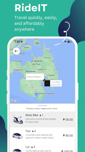 RideIT screenshot