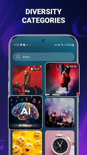 Ringtone song for phone calls screenshot