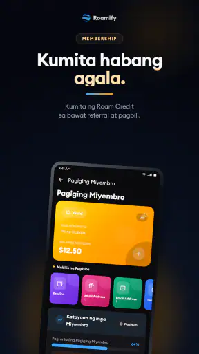 Roamify Travel eSIM Data screenshot