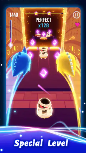 Rolling Twins: Music Ball Rush screenshot