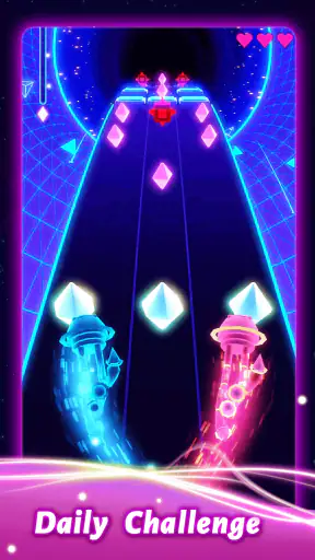 Rolling Twins: Music Ball Rush screenshot