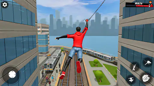 Rope Fighter Action Game screenshot