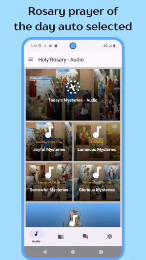 Rosary Prayer Audio With Beads screenshot