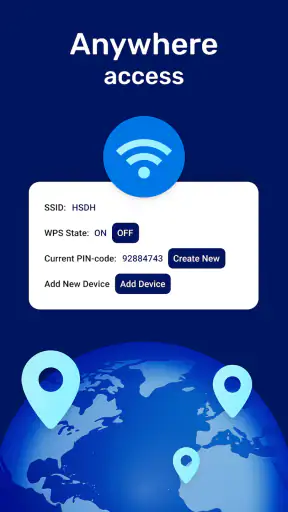 Router Admin Page screenshot