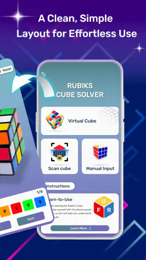Rubik's Cube Solver screenshot