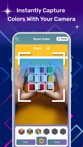 Rubik's Cube Solver screenshot