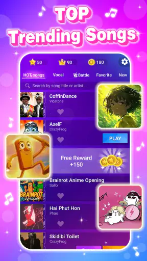 Rush Tiles: Rhythm Music Piano screenshot