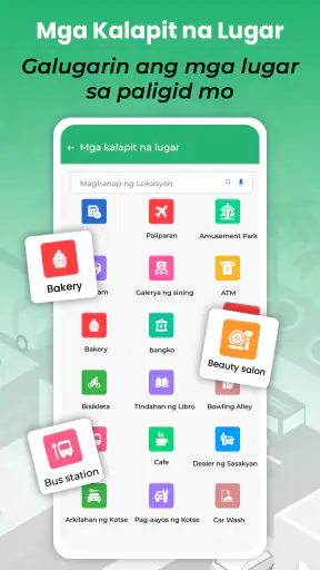 Ruta Mapa Pag-navigate screenshot