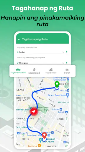 Ruta Mapa Pag-navigate screenshot