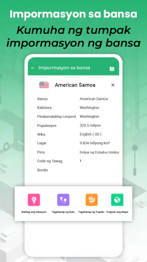 Ruta Mapa Pag-navigate screenshot
