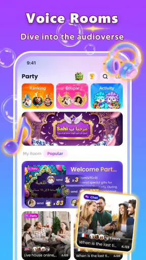 Sahi - Group Voice Room screenshot