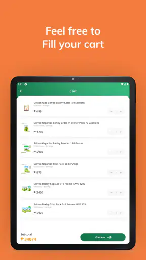 Salveowell screenshot