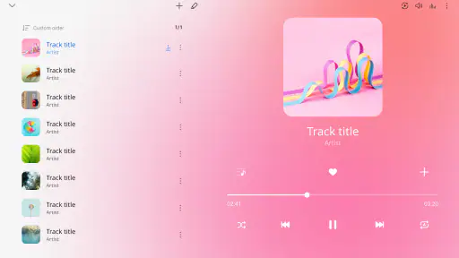 Samsung Music screenshot