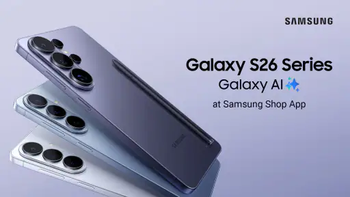 Samsung Shop: Meet Galaxy S26 screenshot