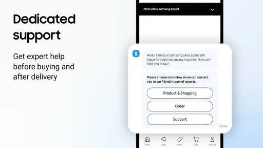 Samsung Shop: Meet Galaxy S26 screenshot