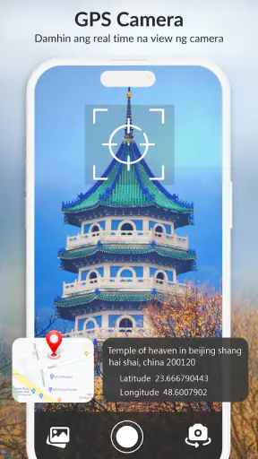 Satelayt view-GPS Pag-navigate screenshot