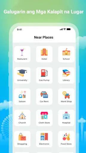 satellite tingnan nabigasyon screenshot