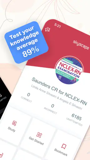 Saunders Comp Review NCLEX RN screenshot