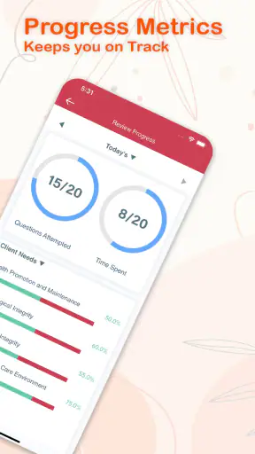 Saunders Comp Review NCLEX RN screenshot