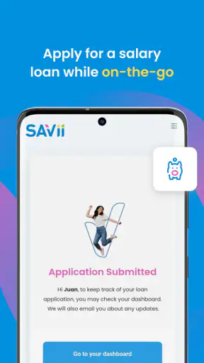 SAVii - Salary Finance App screenshot