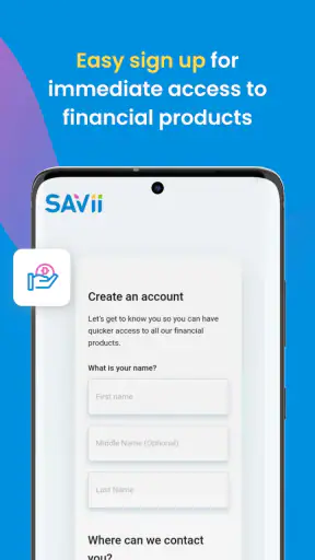 SAVii - Salary Finance App screenshot