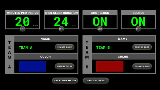 Scoreboard Basketball screenshot