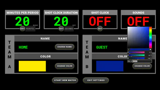 Scoreboard Basketball screenshot