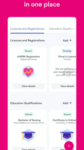 SEEK Pass screenshot