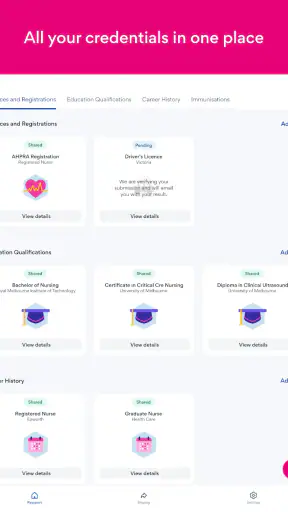 SEEK Pass screenshot