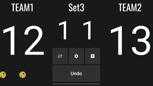 Sepak Takraw Scoreboard screenshot