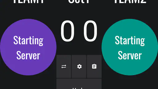 Sepak Takraw Scoreboard screenshot